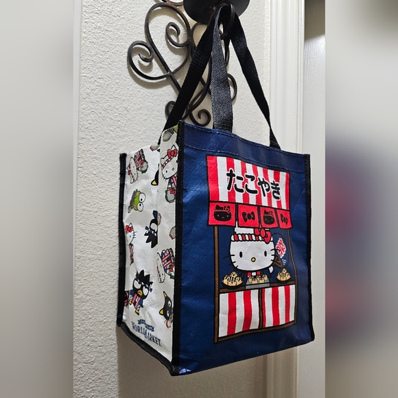 Sanrio Hello Kitty & Badtz Maru Reuseable Shopping Tote Bag EUC - Picture 3 of 12